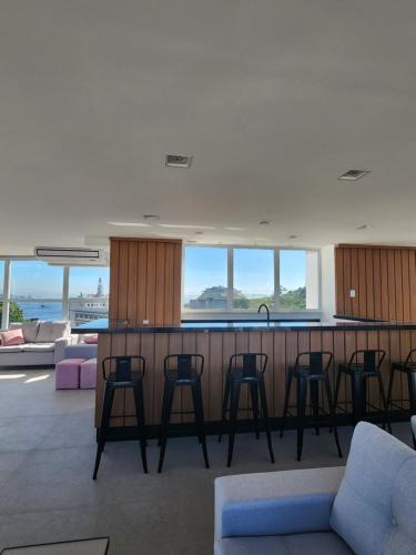 Χώρος καθιστικού στο Studio moderno