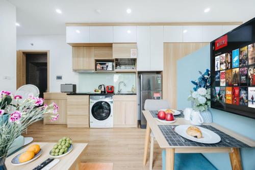 Una cocina o zona de cocina en The Euphoria