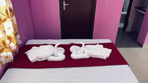 Postel nebo postele na pokoji v ubytování Chillaxx Retreat