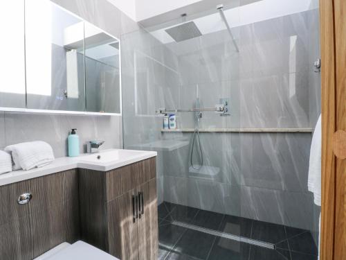 Et badeværelse på La Casa Lipa