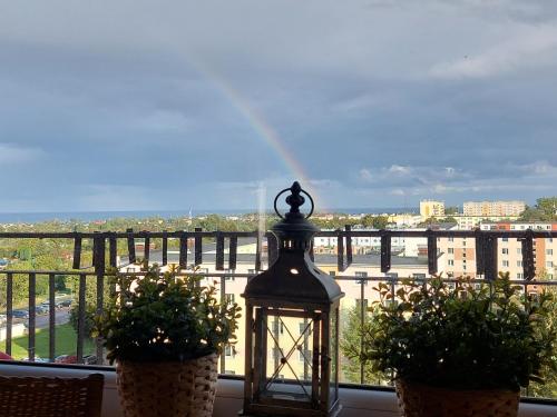 Mieszkanie niedaleko plaży z widokiem na morze w Gdyni