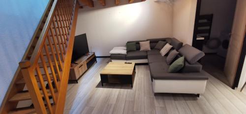 Posezení v ubytování appartement 80 m2