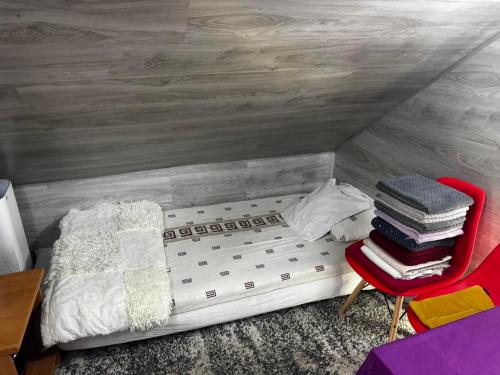 Llit o llits en una habitació de DasCapri