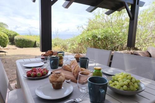 Mad i villaen eller i nærheden