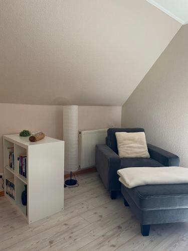 Posezení v ubytování Ferienwohnung Leah