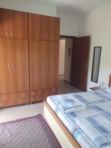 Ένα ή περισσότερα κρεβάτια σε δωμάτιο στο Villa Macky