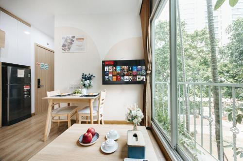 Una cocina o zona de cocina en The Euphoria