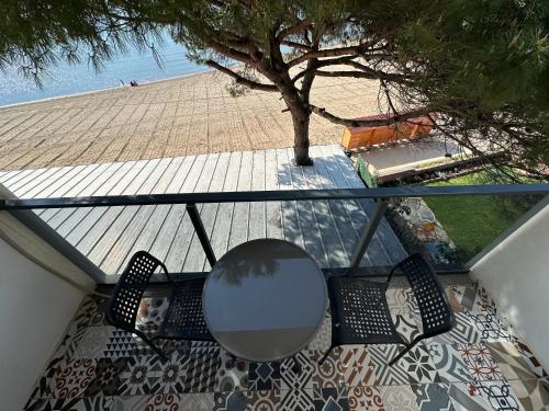 Μπαλκόνι ή βεράντα στο Kerpe Askoroz Otel
