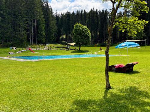 Bazén v ubytování Landhaus Cornelia nebo v jeho okolí