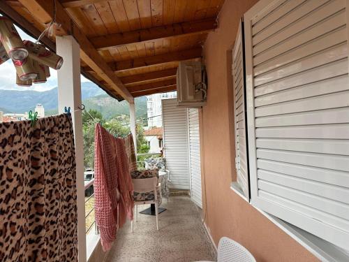 Balkón nebo terasa v ubytování Apartment Qender Himare