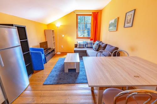 Kuchyň nebo kuchyňský kout v ubytování Villa Aspen