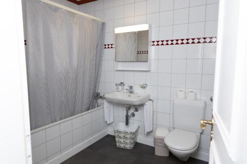 Koupelna v ubytování Gasthof Zur Traube