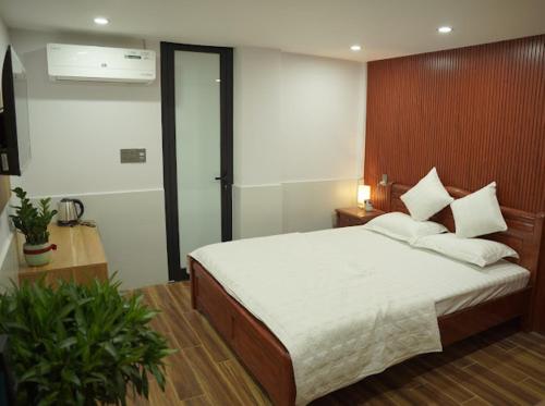 Katil atau katil-katil dalam bilik di Lucia Homestay