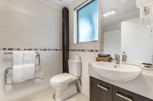 Ένα μπάνιο στο Dannemora Motor Inn