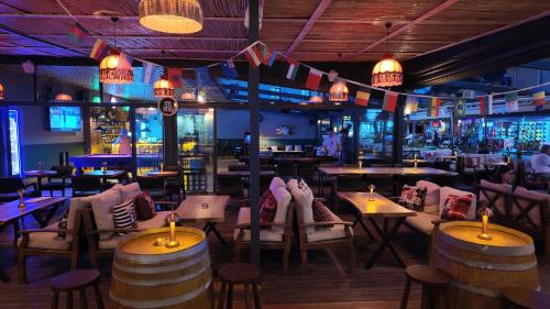 Lounge nebo bar v ubytování Smyrna Hotel Dalyan