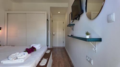 Koupelna v ubytování Smyrna Hotel Dalyan