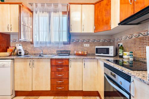 Dapur atau dapur kecil di Rosa de los Vientos