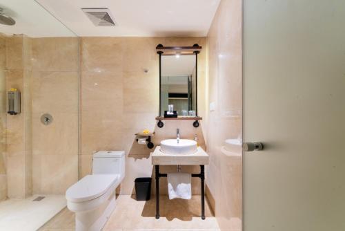 Salle de bains dans l'établissement Stark Boutique Hotel and Spa