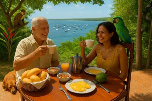 Mad på kroen eller i nærheden