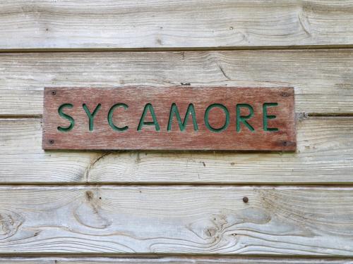 Certifikát, hodnocení, plakát nebo jiný dokument vystavený v ubytování Sycamore Lodge