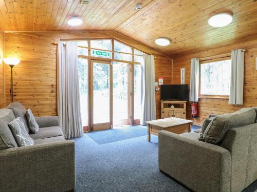 TV a/nebo společenská místnost v ubytování Sycamore Lodge