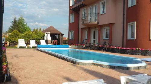 Bazén v ubytování Atlantic aqua resort nebo v jeho okolí