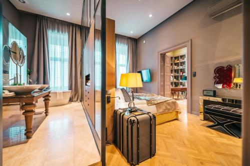 Posezení v ubytování BALTAZÁR Boutique Hotel