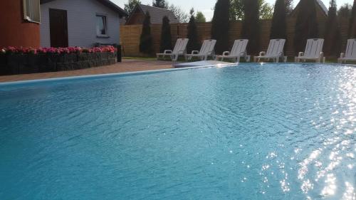Bazén v ubytování Atlantic aqua resort nebo v jeho okolí