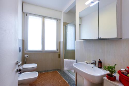 Ett badrum på Brick House Treviso