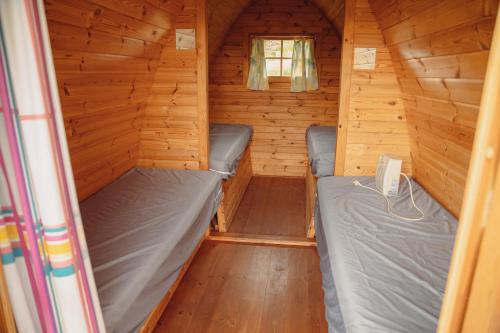 Posezení v ubytování Camping Le Pommier Rustique