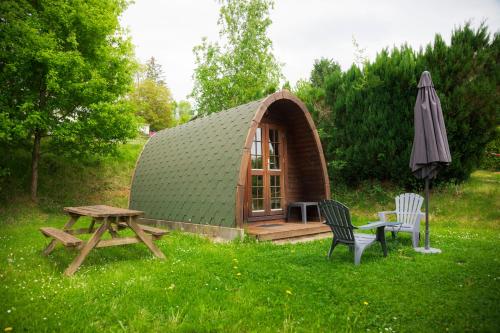 Zahrada ubytování Camping Le Pommier Rustique