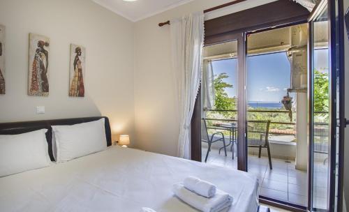 Naturlandskabet i nærheden af villaen