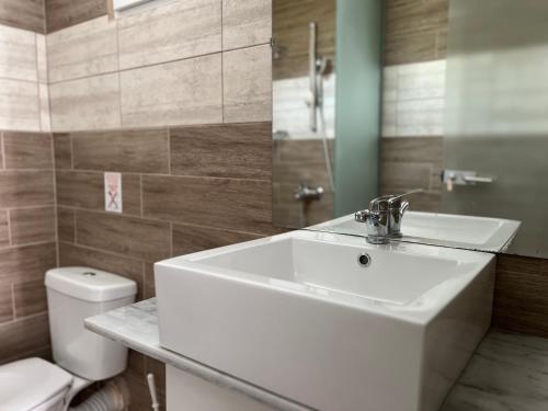Ένα μπάνιο στο Elvi Apartments