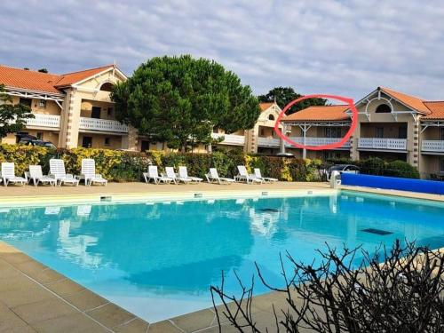 Appt T4 Résidence Le Cordouan 3 étoiles côté Piscine