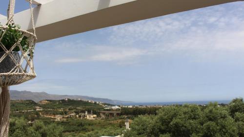 a view from the balcony of a house at Constantin in Dhémbla