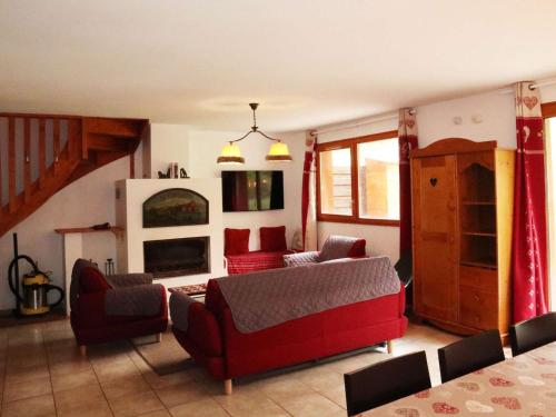 Chalet de Charme aux Orres - 10 Pers, Piscine, Sauna, Hammam, Cheminée, Skis aux Pieds - FR-1-322-65
