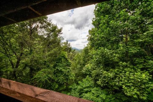 Nice View Fireplace, Hot Tub, Porch Bed, Private photo 14