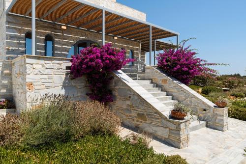 Zahrada ubytování Aegean Seashell Villa