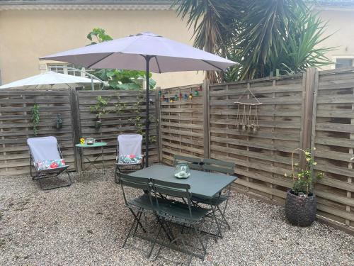 Beautiful F2 with large terrace & air conditioning