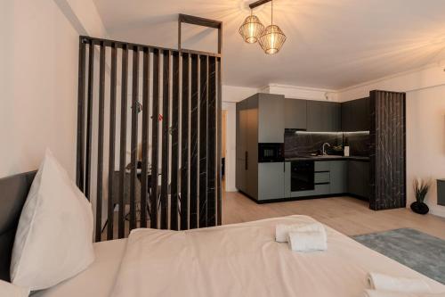 Dapur atau dapur kecil di Blvd Ivory Pipera ap 8b7
