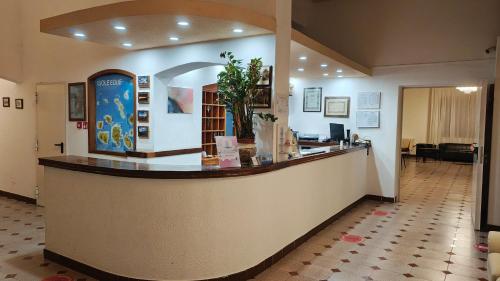 Vstupní hala nebo recepce v ubytování Hotel La Filadelfia