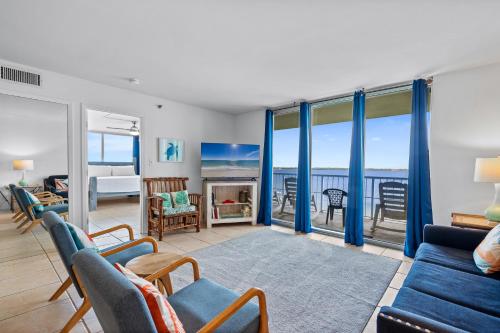 Istumisnurk majutusasutuses Tristan Towers Unit 4D