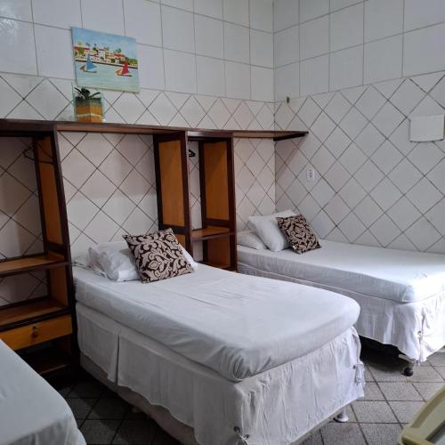 Hotel Pilãoにあるベッド