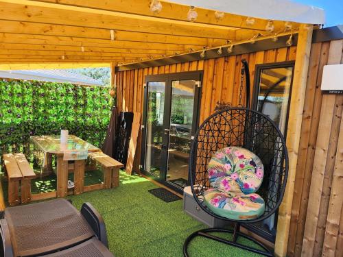 Cottage dans un camping 4 étoiles