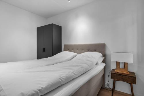 Ένα ή περισσότερα κρεβάτια σε δωμάτιο στο The Arctic Hideout