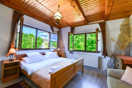 Postel nebo postele na pokoji v ubytování Apartments Bramado