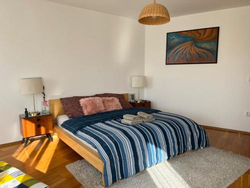 A large 1 bedroom apartment with an available private parking