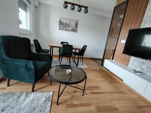 Posezení v ubytování Apartman MINA