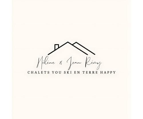 a sign for a home and a handwritten inscription make a new happy with a house at You Ski en Terre Happy G11 in Valloire