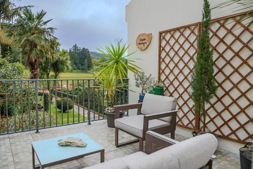 Zahrada ubytování Casa Pacheco